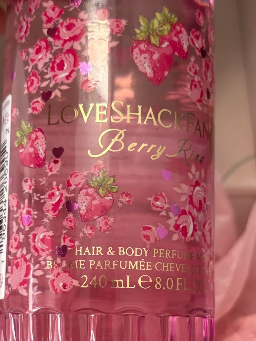 LoveShackFancy Hair And Body Mist Berry Kiss